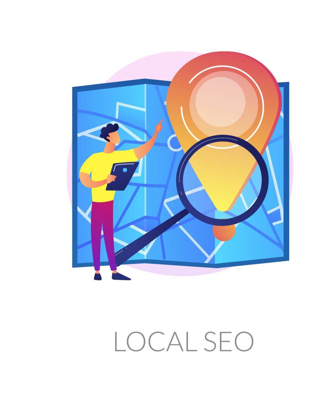 local seo with map